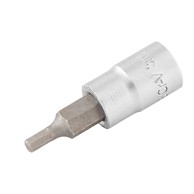 LUX TOOLS Nasadni ključ 1/4" INBUS 3 mm